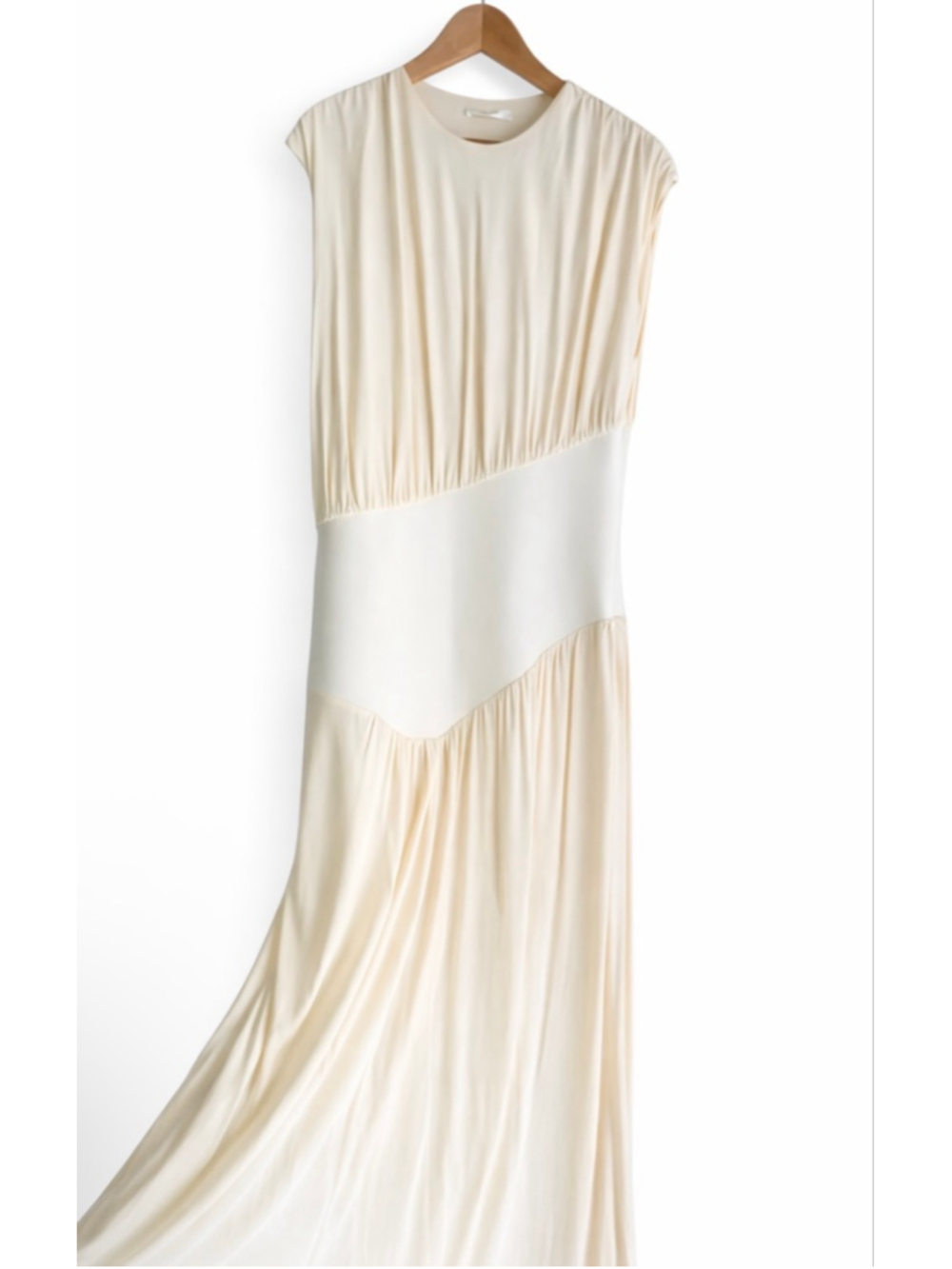 New The Row Ivory Yokoto Sleeveless Maxi Dress S/4